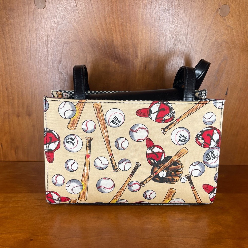 Baseball themed small purse/ handbag